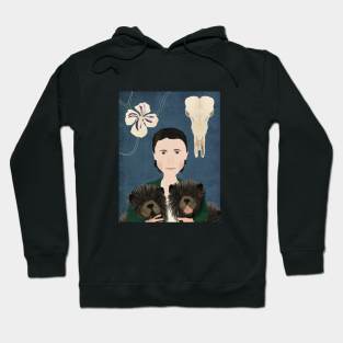 Georgia, Bo and Chia Hoodie